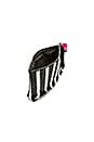 view 4 of 4 Tassel Pouch in Black Stripe