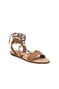 view 2 of 5 Starla Sandal in Wheat & Gold