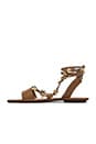 view 5 of 5 Starla Sandal in Wheat & Gold