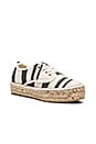 view 2 of 5 Espadrille Sneaker in Black & Natural