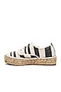 view 5 of 5 Espadrille Sneaker in Black & Natural