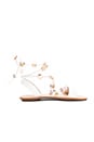view 1 of 5 Starla Sandal in White & Gold