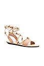 view 2 of 5 Starla Sandal in Wheat & Gold