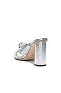 view 3 of 5 Coco Metallic Heel in Silver