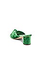 view 3 of 5 Celeste Mid Heel Knot Slide in Emerald