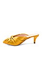 view 5 of 5 Jade Kitten Heel Mule in Marigold