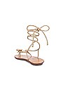 view 3 of 5 SANDALES WRAP SANDAL in Champagne