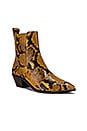 view 2 of 5 Aylin Western Bootie in Amber