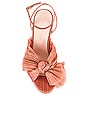 view 4 of 5 Camellia Knot Mule With Ankle Strap in Bermuda Pink