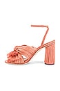 view 5 of 5 Camellia Knot Mule With Ankle Strap in Bermuda Pink