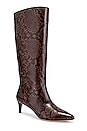 view 2 of 5 Gloria Tall Kitten Heel Boot in Mocha