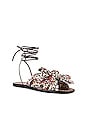 view 2 of 5 Peony Knot Wrap Sandal in Provincial Floral