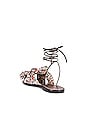 view 3 of 5 Peony Knot Wrap Sandal in Provincial Floral