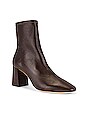 view 2 of 5 Elise Ankle Boot in Chocolate Nappa