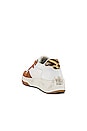 view 3 of 6 Keira Sneaker in White, Sahara & Tan