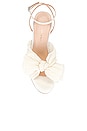 view 4 of 5 Natalia Pleated Knot Platform in Pearl
