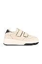 view 1 of 6 Cameron Sneaker in Cream & Sand & Black