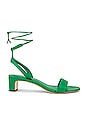 view 1 of 5 Jackie Ankle Wrap Sandal in Emerald