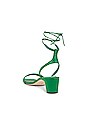 view 3 of 5 Jackie Ankle Wrap Sandal in Emerald