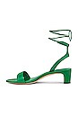 view 5 of 5 Jackie Ankle Wrap Sandal in Emerald