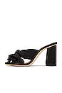 view 5 of 5 Penny Knot Mule in Black Taffeta