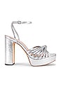 view 1 of 5 Rivka Platform Sandal in Silver