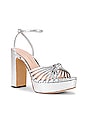 view 2 of 5 Rivka Platform Sandal in Silver