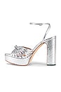 view 5 of 5 Rivka Platform Sandal in Silver
