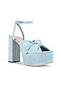 view 2 of 5 SANDALIA DE PLATAFORMA ROZ in Light Denim