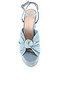 view 4 of 5 Roz Platform Sandal in Light Denim