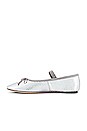 view 5 of 5 Leonie Ballet Flat in Silver