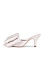 view 5 of 5 Margot Bow Mule in Cream Satin