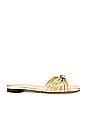 view 1 of 5 Izzie Sandal in Gold