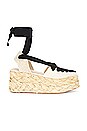 view 1 of 5 Mason Espadrille in Natural & Black