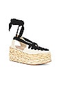 view 2 of 5 Mason Espadrille in Natural & Black