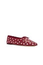 view 2 of 5 ZAPATILLAS DE BALLET LANDON in Wine & Silver