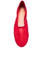 view 4 of 5 Landon Mesh Ballet Flats in Red
