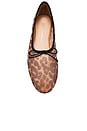 view 4 of 5 Landon Mesh Ballet Flats in Watercolor Leopard