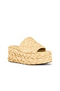 view 2 of 5 Aaron Sandal in Natural Woven Straw