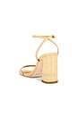 view 3 of 5 Malia Heel in Natural Straw