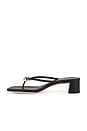 view 5 of 5 Odessa Sandal in Black Nappa