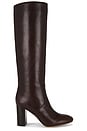 view 1 of 5 Goldy Knee High Boot in Espresso Vachetta