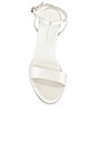 view 4 of 5 SANDALES À TALONS MALIA in Cream Satin