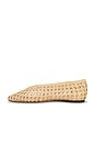 view 5 of 5 ZAPATILLAS DE BALLET EMERY in Natural Crochet Raffia