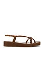 view 1 of 5 Nomi Elevated Sandal in Cacao