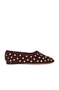 view 1 of 5 Landon Ballet Flat in Espresso Suede