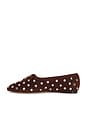 view 6 of 5 Landon Ballet Flat in Espresso Suede
