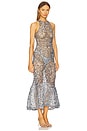 view 2 of 4 Sequin High Low Midi Dress in Cloud