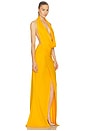 view 2 of 3 VESTIDO LARGO GOWN in Marigold
