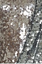 view 4 of 4 Mesh Sequin Sleeveless Gown With Sash in Black